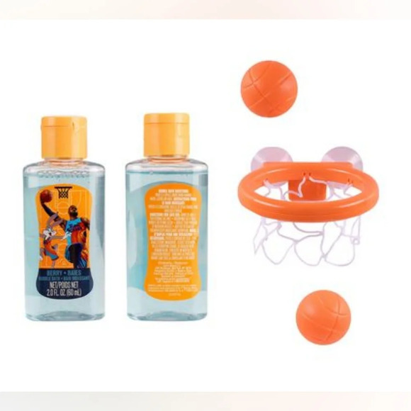 ⭐️3/ $30⭐️ Space Jam Bath Time Slam Dunk Hoop Set Fun Bubble Bath - Picture 2 of 12
